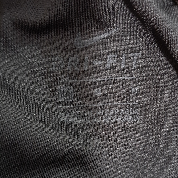 Nike Dri Fit Black Longline Bike or Running Shorts Size Medium - Picture 3 of 10